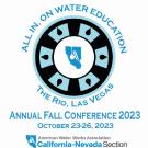 American Water Works graphic stating dates and times for the conference