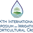 Xth International Symposium on Irrigation of Horticultural Crops